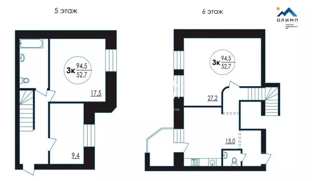 3-к кв. Ярославская область, Ярославль Суздальское ш., 32к2 (94.5 м) - Фото 2