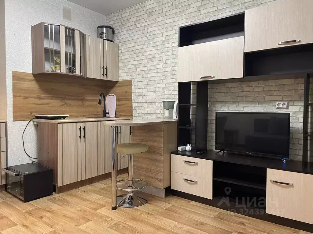 Студия Тюменская область, Тобольск 15-й мкр, 22 (21.0 м) - Фото 2