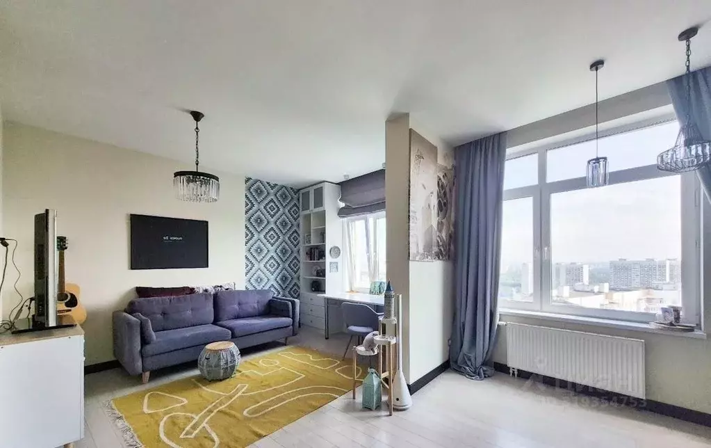 2-к кв. Москва ул. Маршала Захарова, 3 (57.0 м) - Фото 0