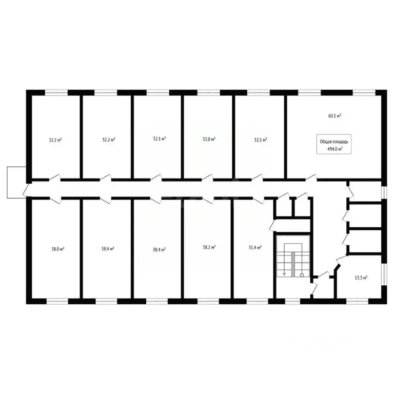 Офис в Новосибирская область, Новосибирск Советская ул., 64 (494 м) - Фото 2