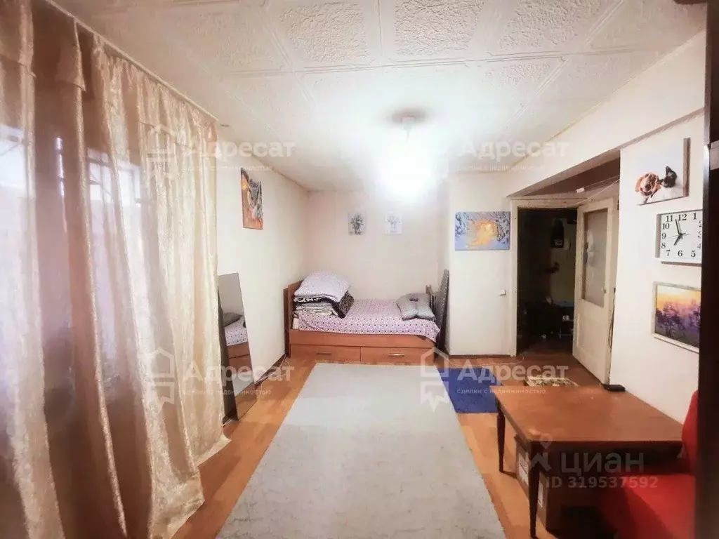 1-к кв. Волгоградская область, Волгоград ул. Губкина, 3 (30.8 м) - Фото 0