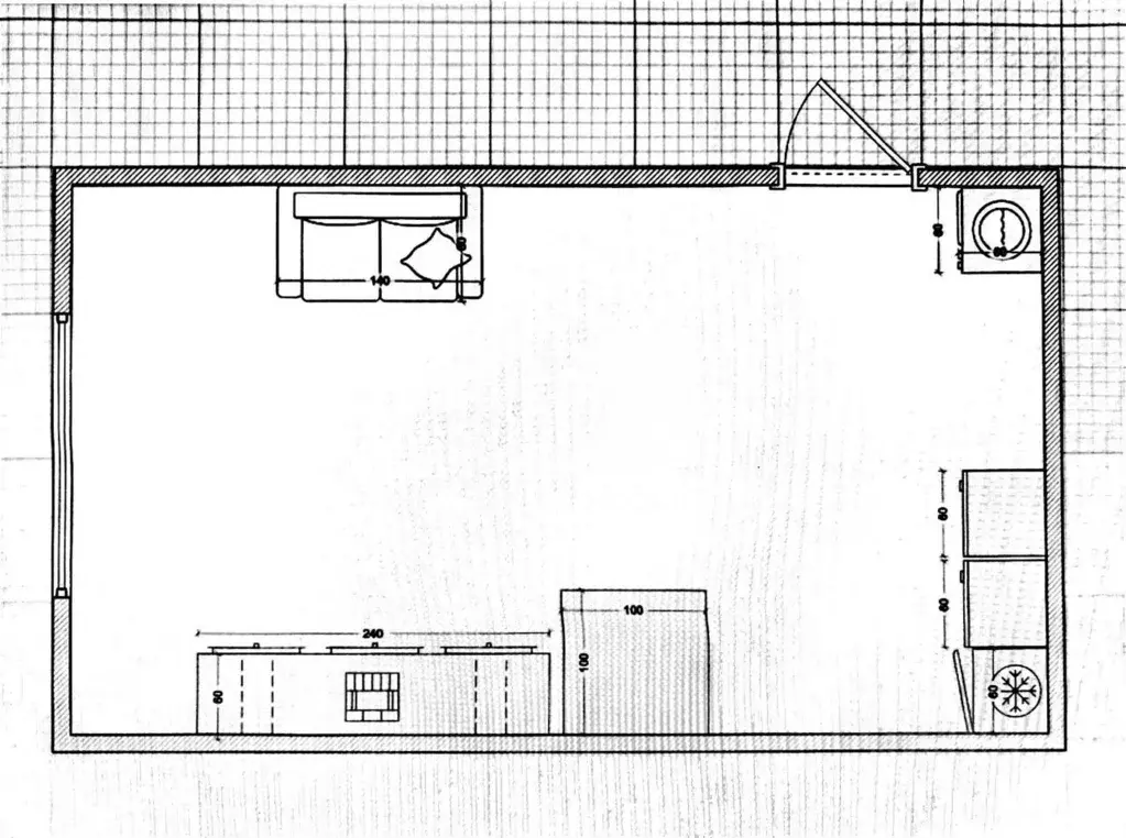 Комната Новосибирская область, Новосибирск Каменская ул., 26 (16.9 м) - Фото 1