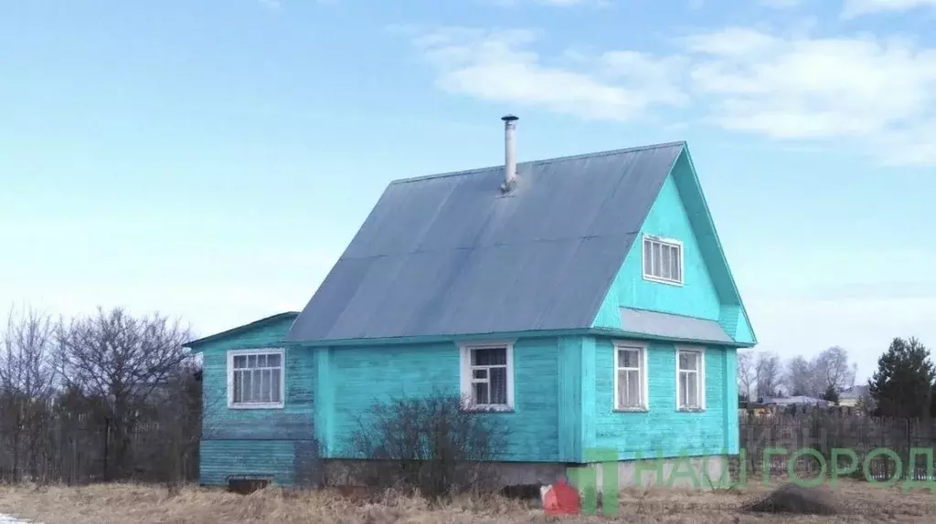 Дом в Вологодская область, с. Устье ул. Овражная (55 м) - Фото 0