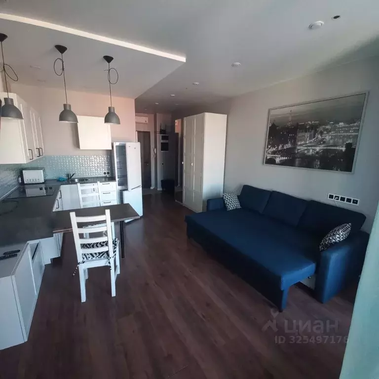 Студия Москва Ходынский бул., 20А (34.0 м) - Фото 2