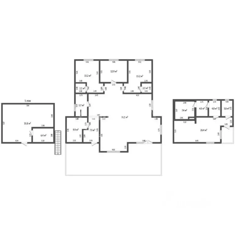Дом в Калининградская область, Полесский муниципальный округ, пос. ... - Фото 2