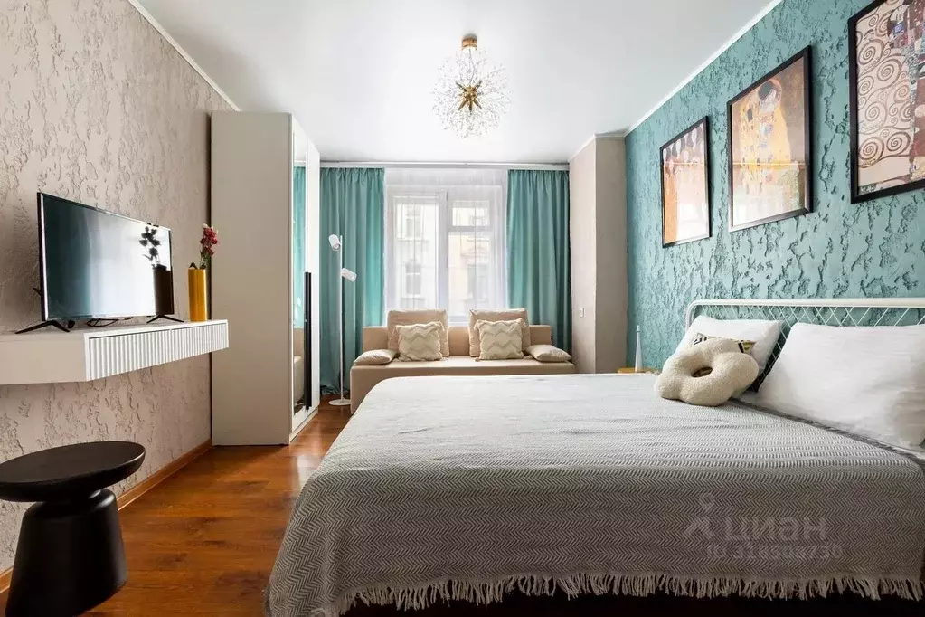 1-к кв. Санкт-Петербург 8-я Советская ул., 24 (33.0 м) - Фото 0