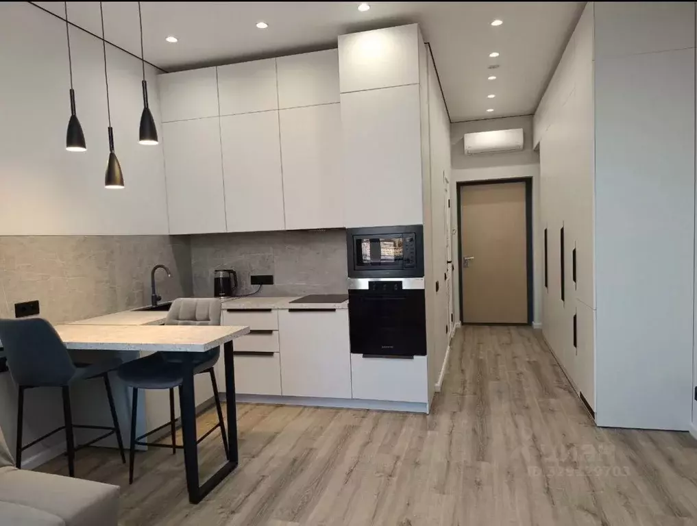 Студия Москва Шелепихинская наб., 34к5 (29.0 м) - Фото 2