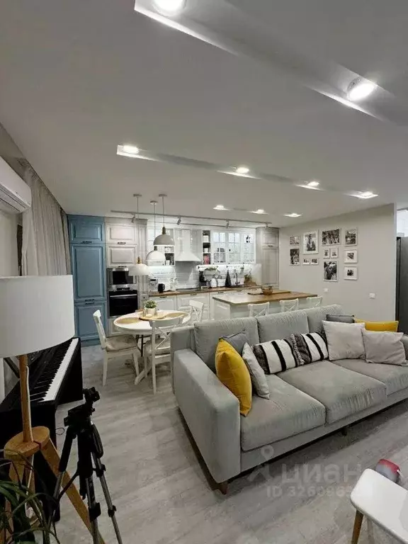 2-к кв. Тюменская область, Тюмень ул. Николая Ростовцева, 22 (86.6 м) - Фото 1