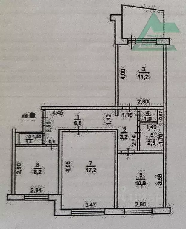 3-к кв. Оренбургская область, Оренбург ул. Чкалова, 42 (61.4 м) - Фото 0