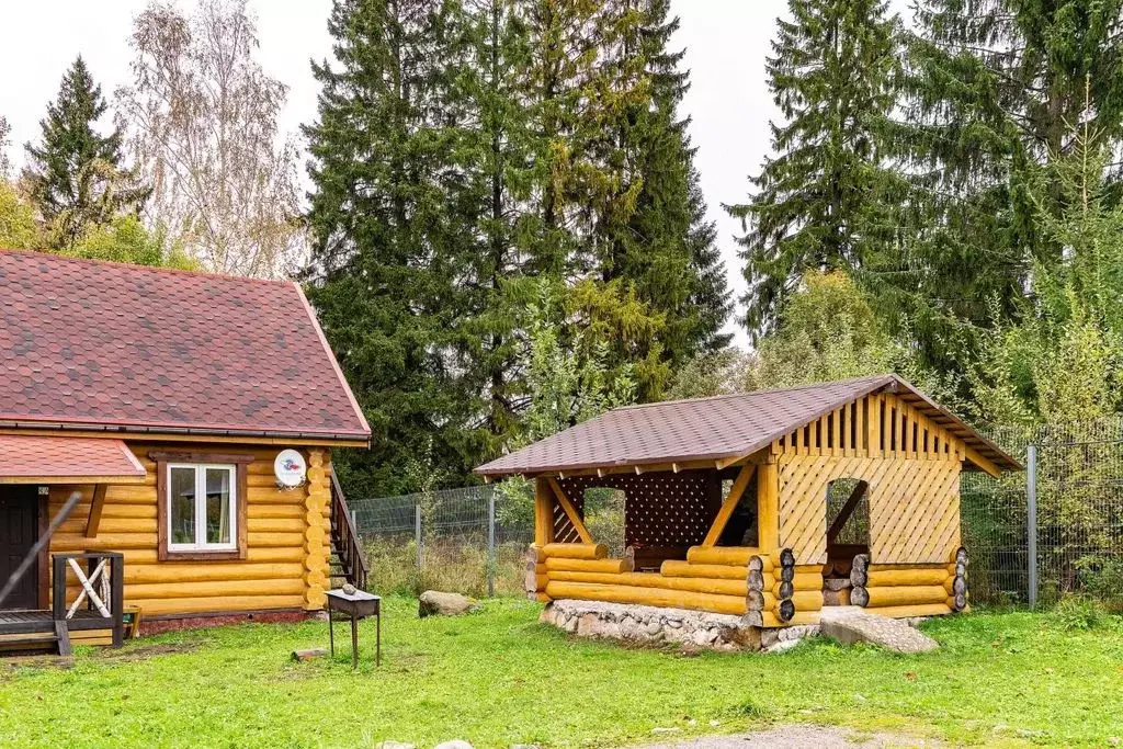Дом в Ленинградская область, Приозерский район, Ларионовское с/пос, ... - Фото 1