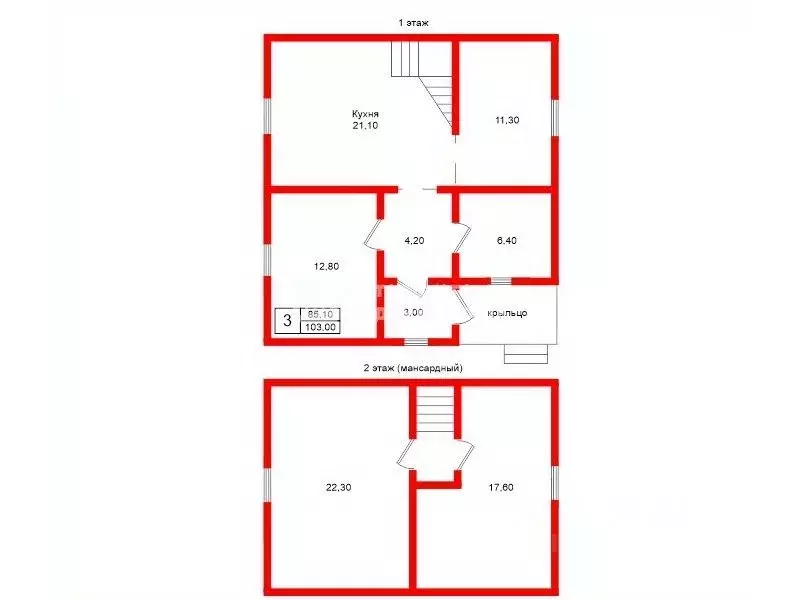 Дом в Ленинградская область, Ломоносовский район, Гостилицкое с/пос, ... - Фото 2