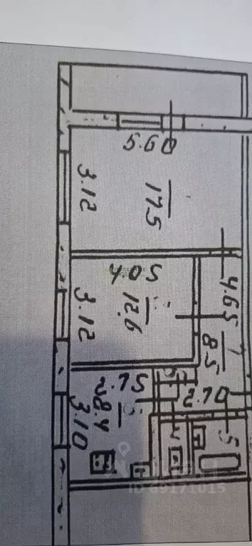 2-к кв. Орловская область, Орловский район, пос. Красная Звезда ... - Фото 2