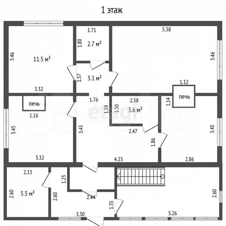 Дом 135,8 м на участке 12,4 сот. - Фото 1