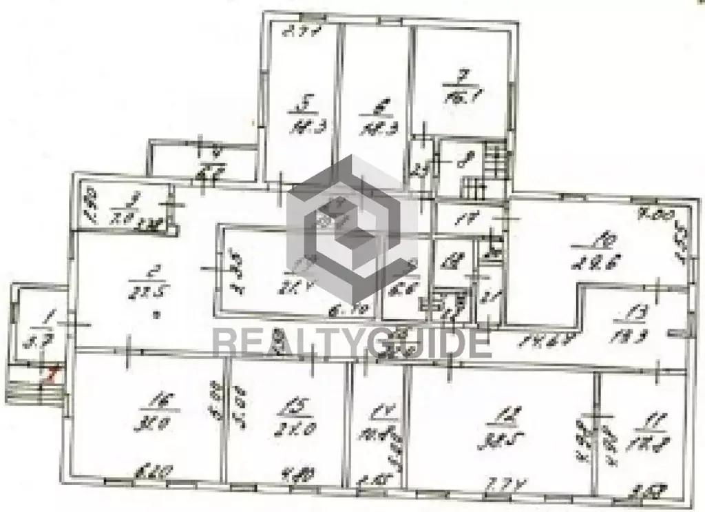 Помещение свободного назначения в Москва ул. Трехгорный Вал, 6А (527 ... - Фото 1