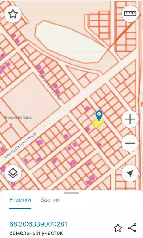 Участок в Тамбовская область, Котовск ул. Полевая, 13 (10.0 сот.) - Фото 1
