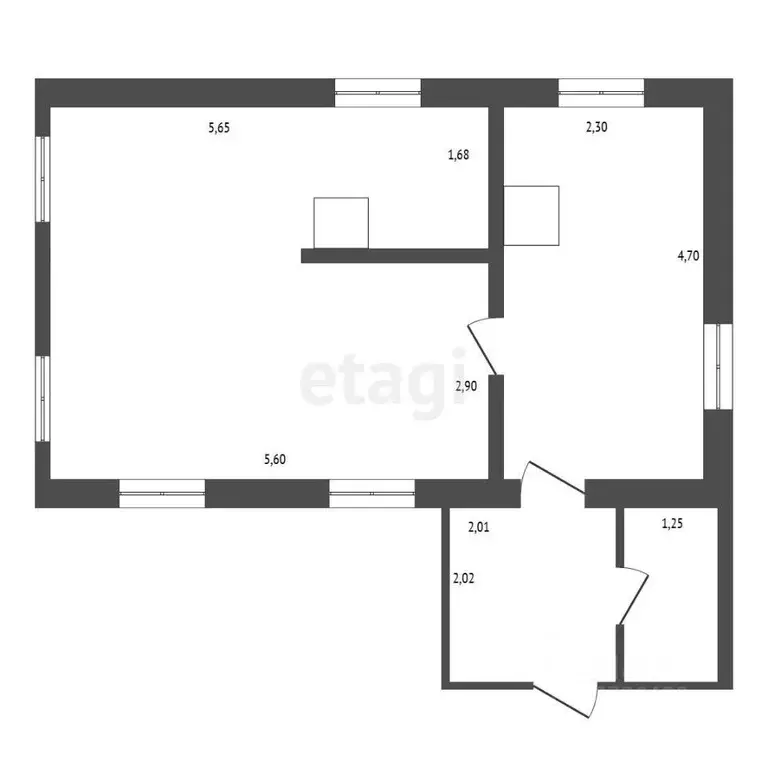 Дом в Амурская область, Белогорск Авиационная ул., 60 (200 м) - Фото 1