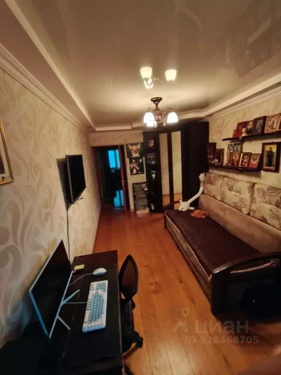 4-к кв. Омская область, Омск ул. Перелета, 8/1 (83.6 м) - Фото 2