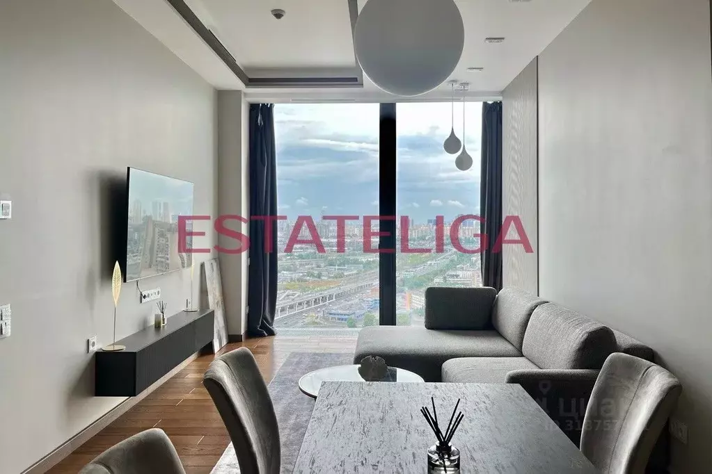 2-к кв. Москва 1-й Красногвардейский проезд, 22с2 (65.0 м) - Фото 0