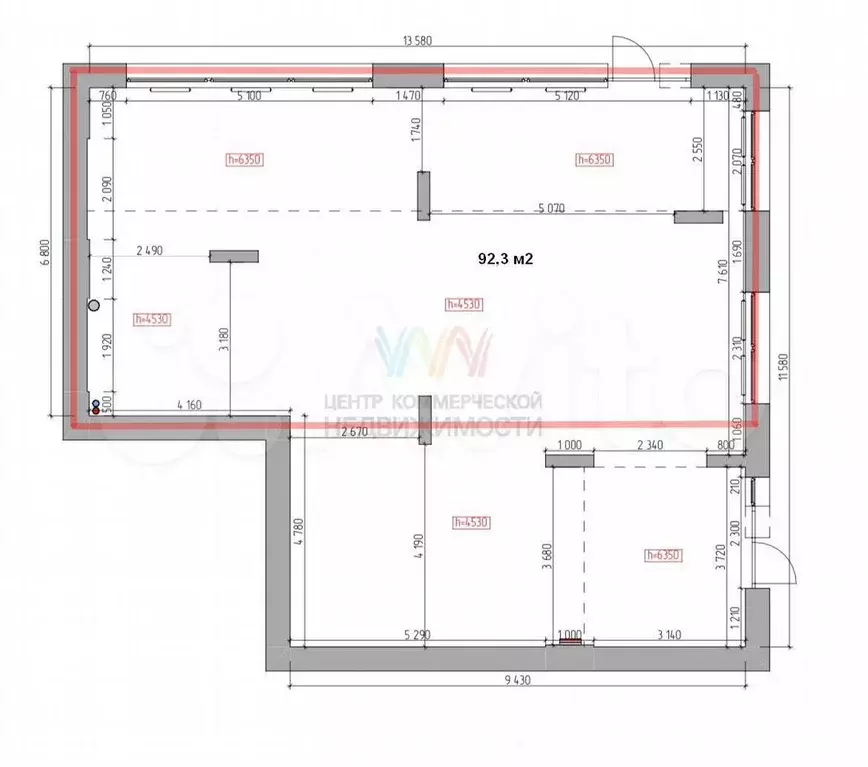 Торговое ЖК Tau House 92 м2 - Фото 0