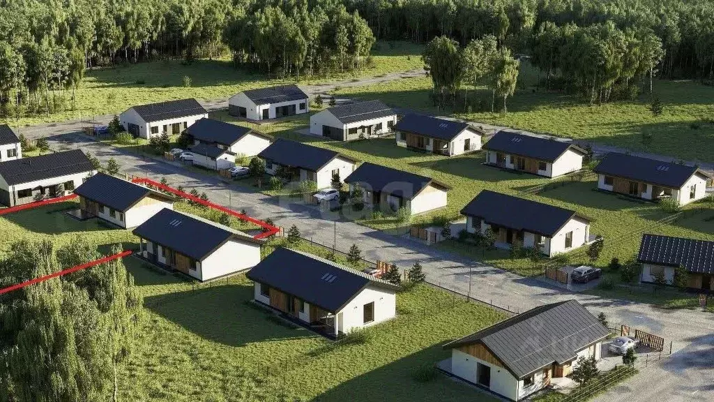 Участок в Новосибирская область, Новосибирский район, Криводановский ... - Фото 1