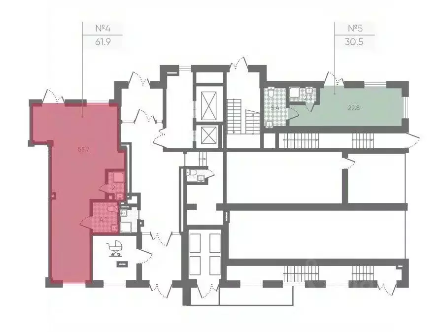 Помещение свободного назначения в Санкт-Петербург Партизанская ул., 5 ... - Фото 2