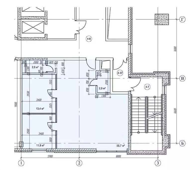 Офис в Москва Научный проезд, 17 (91 м) - Фото 0