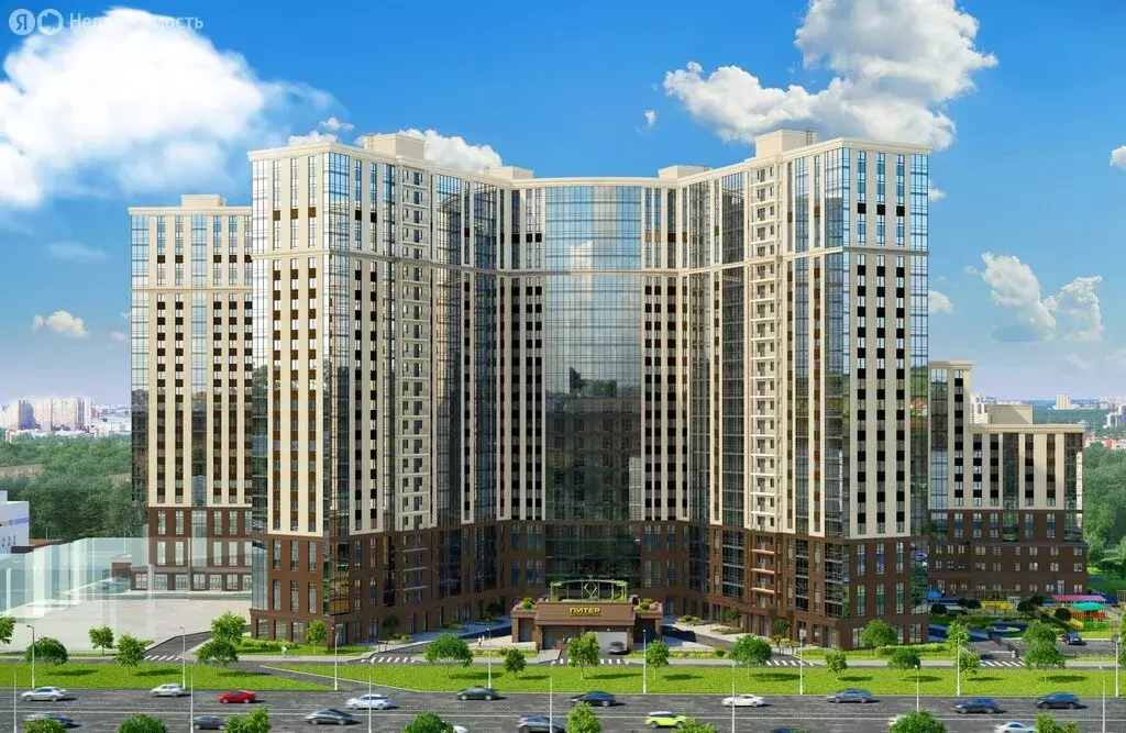 1-комнатная квартира: Санкт-Петербург, улица Типанова, 23с1 (44 м) - Фото 1