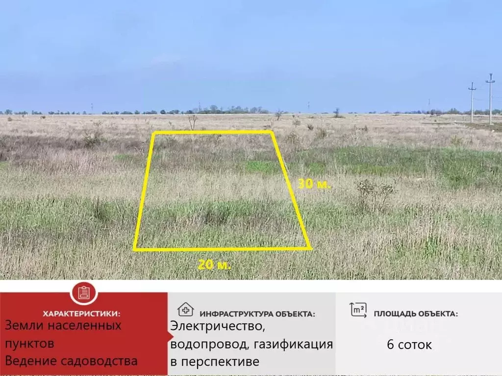 Участок в Крым, Симферопольский район, Николаевка пгт  (6.0 сот.) - Фото 1