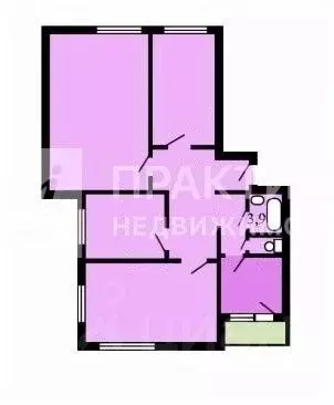 4-к кв. Москва ул. Бутлерова, 4 (93.0 м) - Фото 2