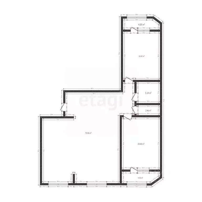 3-к кв. Дагестан, Каспийск ул. М. Халилова, 22 (145.0 м) - Фото 1