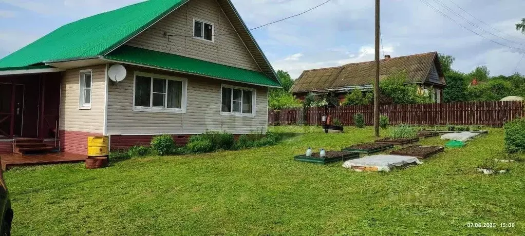 Дом в Вологодская область, Харовский муниципальный округ, с. Погост ... - Фото 1