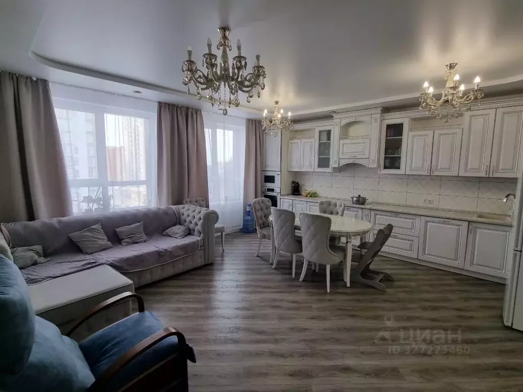 3-к кв. Башкортостан, Уфа ул. Менделеева, 156 (80.6 м) - Фото 1