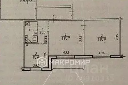 2-к кв. Новосибирская область, Новосибирск ул. В. Высоцкого, 34 (52.7 ... - Фото 1