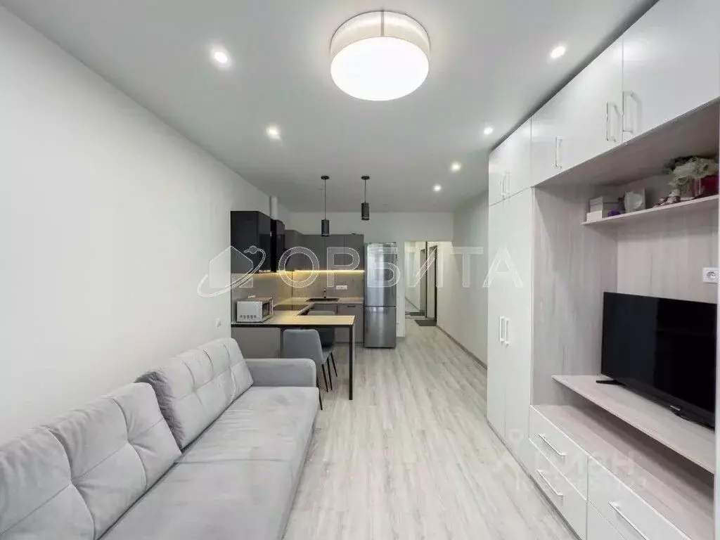 Студия Тюменская область, Тюмень ул. Газовиков, 73 (31.0 м) - Фото 1