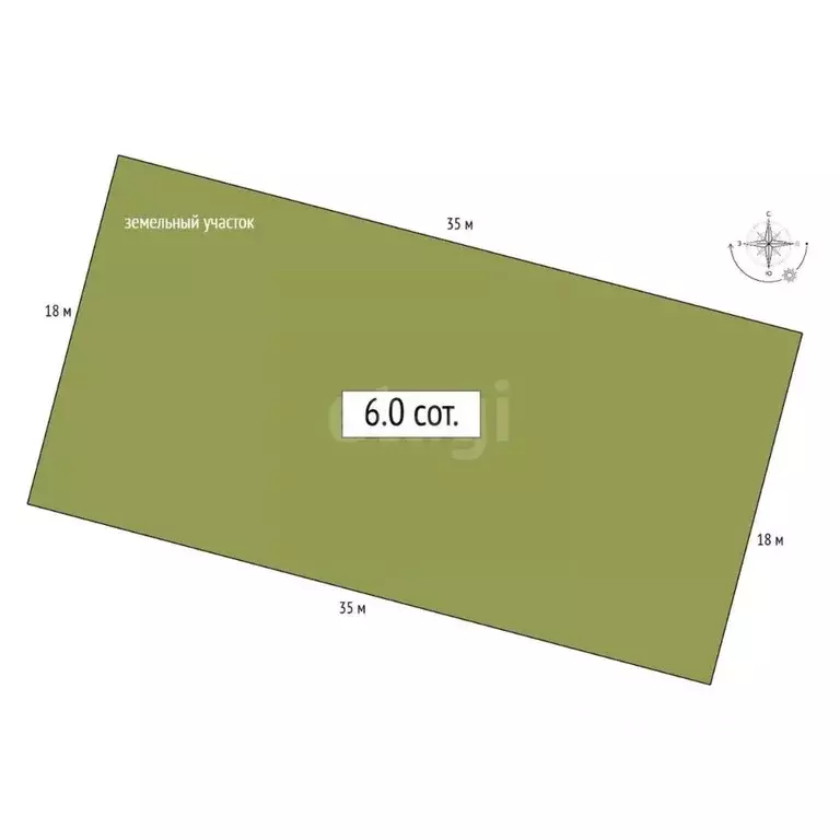 Участок в Алтай, Майминский район, с. Подгорное ул. Заречная (6.0 ... - Фото 2