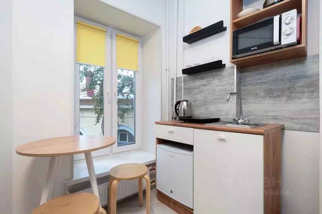 Студия Санкт-Петербург Гончарная ул., 9 (15.0 м) - Фото 1