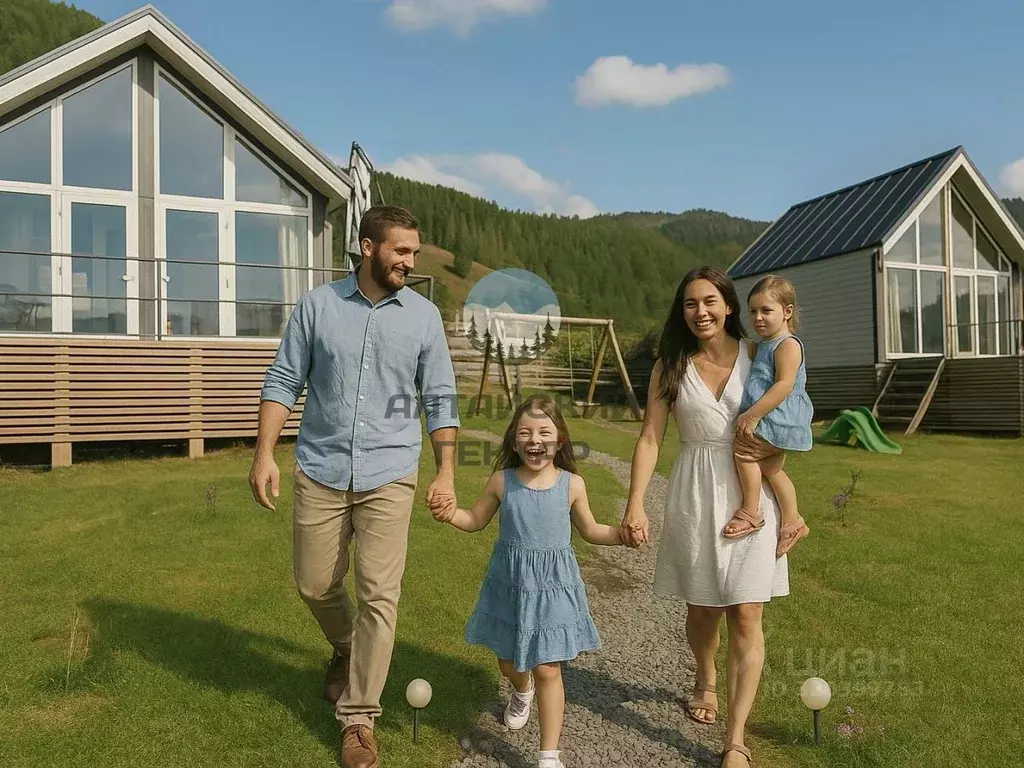 Участок в Алтай, Чемальский район, Элекмонарское с/пос, с. Элекмонар ... - Фото 1