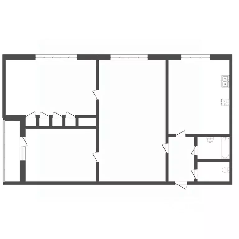 3-к кв. Пермский край, Пермь ул. Маяковского, 57 (59.4 м) - Фото 1