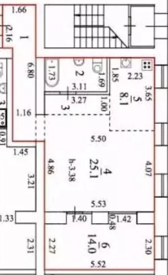 2-к кв. Иркутская область, Иркутск бул. Рябикова, 1 (64.8 м) - Фото 2