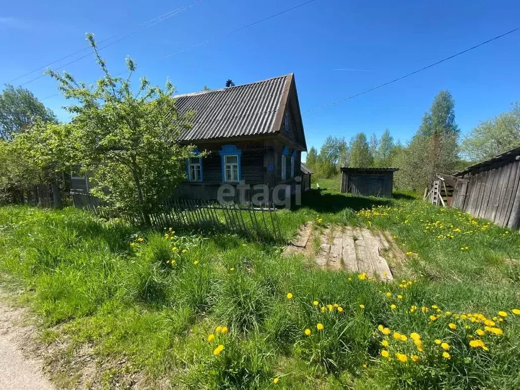 Дом в Новгородская область, с. Мошенское ул. Калинина, 41 (44 м) - Фото 0