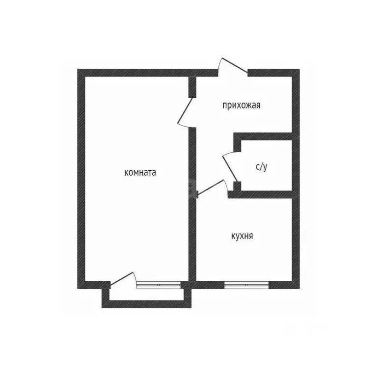 1-к кв. Костромская область, Нерехта ул. Металлистов, 8 (29.8 м) - Фото 1