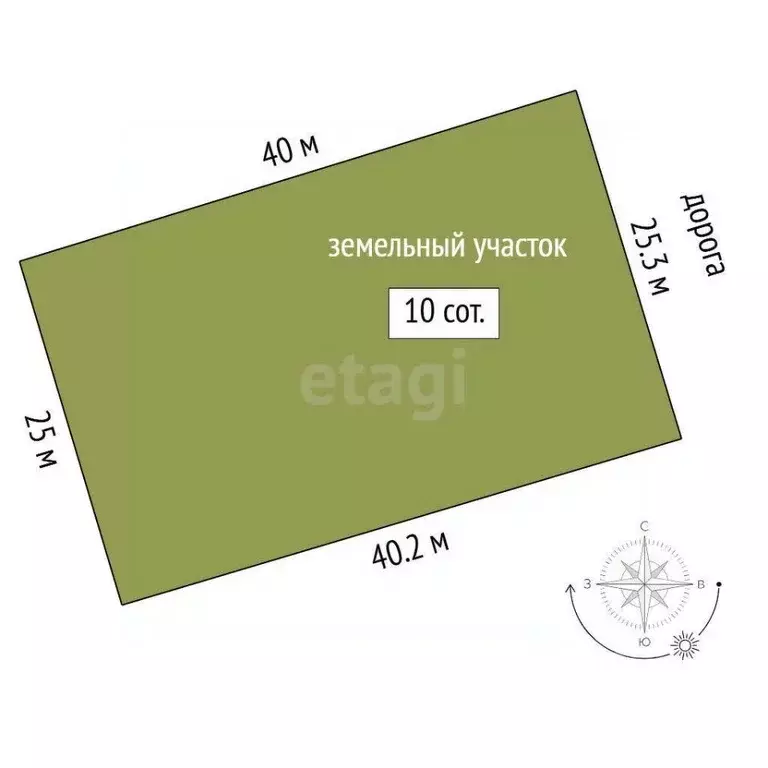 Участок в Тюменская область, Нижнетавдинский муниципальный округ, ... - Фото 2