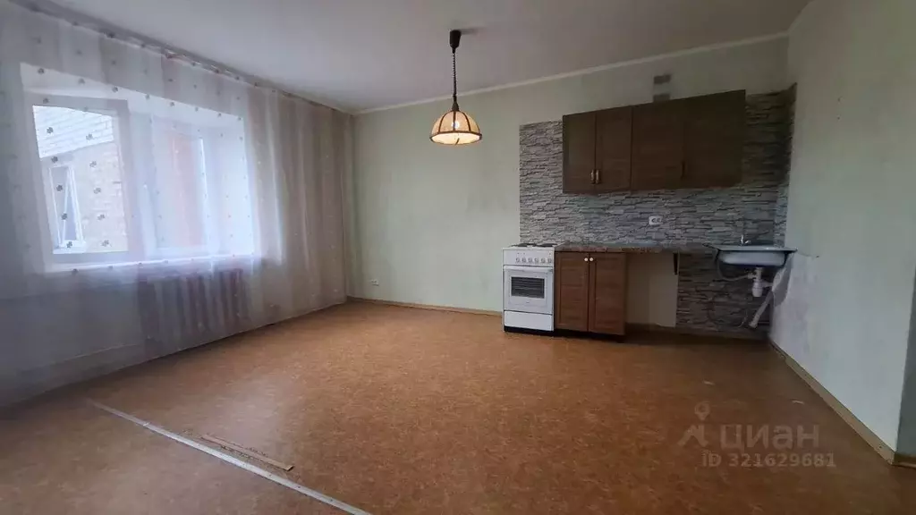 Студия Омская область, Омск ул. Дмитриева, 20 (40.6 м) - Фото 1