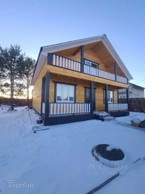 Дом в Иркутская область, Иркутский муниципальный округ, с. ... - Фото 0