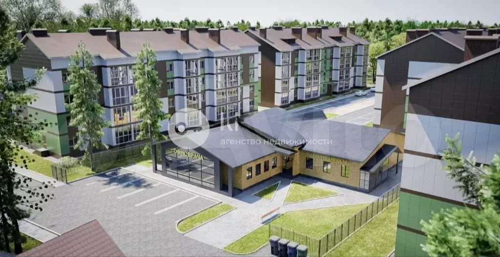 1-к. квартира, 32,1 м, 3/4 эт. - Фото 1
