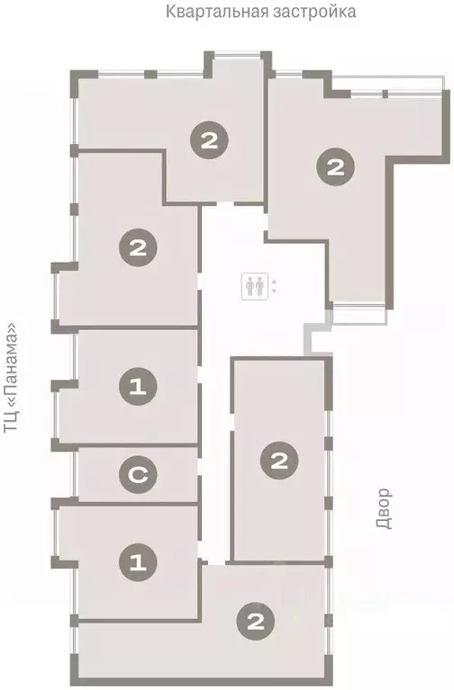 1-к кв. Тюменская область, Тюмень Мысовская ул., 26к1 (47.29 м) - Фото 1