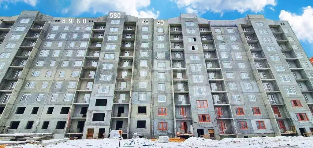 1-к. квартира, 39,3 м, 3/10 эт. - Фото 1