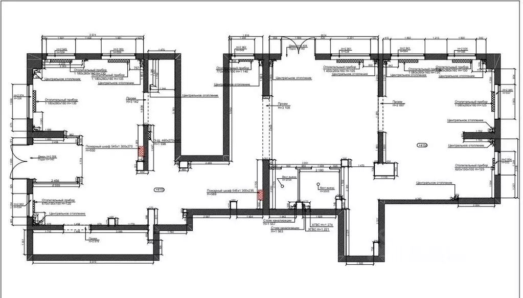 Помещение свободного назначения в Москва Кавказский бул., 51к1 (198 м) - Фото 1
