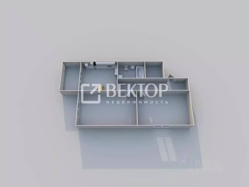 2-к кв. Костромская область, Кострома ул. Свердлова, 35к1 (54.0 м) - Фото 2