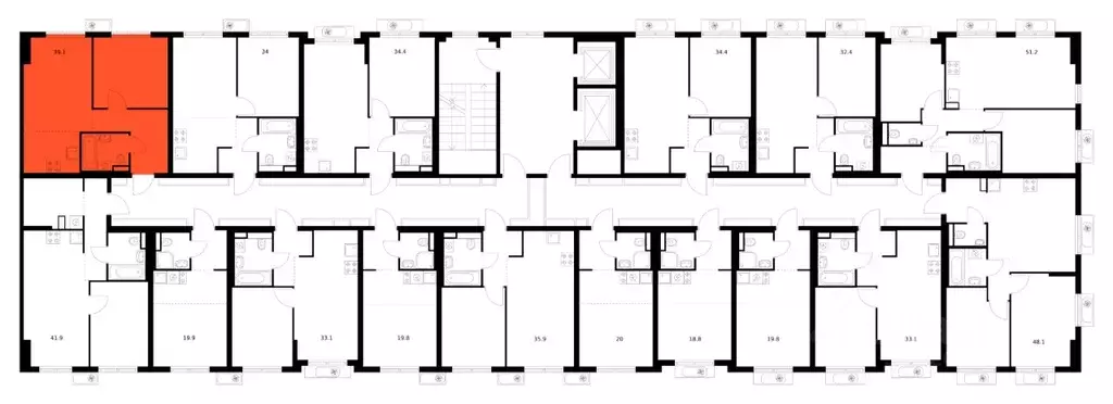 1-к кв. Московская область, Ленинский городской округ, Боброво пгт ... - Фото 2